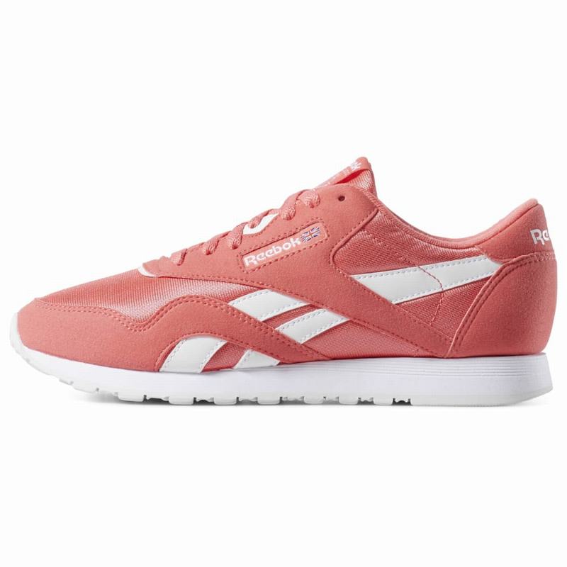 Reebok Classic Nylon Color Tenisky Damske - Svetlo Ruzove/Biele DZ8645OL